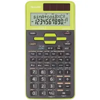 Sharp EL-531TH Calculator Green Blister (SH-EL531THBGR) (Fonctionnement sur piles)
