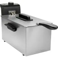 Tristar Friteuse 3 litres - FR-6946 - Puissance 2000 W - Zone froide - Acier inoxydable