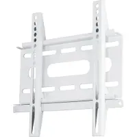 Hama Support mural LCD/PL/LED, 25 kg, blanc, acier inoxydable, 280 mm, 20 mm, 140 mm