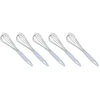 Metaltex Batteur 20 cm Acier inoxydable/Plastique/Blanc