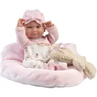 Llorens RAPPA 73808 NEW BORN DOLL poupée réaliste avec corps en vinyle 40 cm