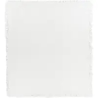 Beliani Couvre-Lits Hatton Coton 220 X 240 Cm Blanc Cassé