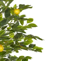 Beliani Plante artificielle LEMON TREE Vert