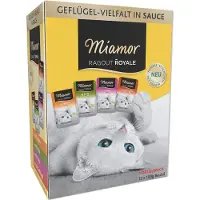Miamor 12x100g mixte Ragoût Royal volaille en sauce - Pâtée pour chat
