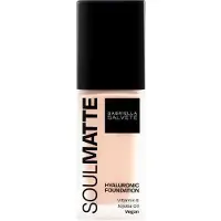 Gabriella Salvete SoulMatte Hyaluronic Foundation fond de teint longue tenue effet mat teinte 01C Porcelain Cold 30 ml