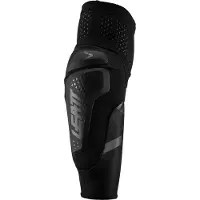 Leatt 3DF 6.0 Protège-coudes Motocross Noirs Taille 2XL