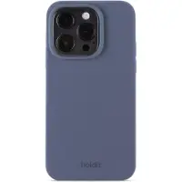 Holdit Coque Silicone Apple iPhone 15 Pro - Pacific Blue