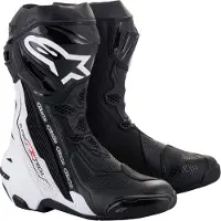 Alpinestars Bottes Ventilées Supertech R Black White