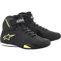 Alpinestars Sektor, chaussures ,Noir/Jaune Néon ,9.5 US