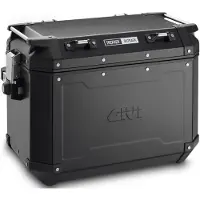 Givi Trekker Outback 48 GAUCHE, 48L, MONOKEY,NOIR orange