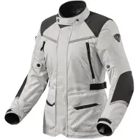 REV'IT! Voltiac 3 H2O Ladies Argent Noir Blouson Taille 40