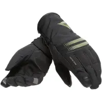 Dainese Plaza 3 Lady D-Dry Gloves Black Bronze Green Taille XS