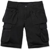 Carhartt 104201 - Short Cargo Rugged Flex, Coupe Décontractée - W33 - Black