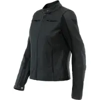 Dainese Veste moto pour femme RAZON 2 LADY en cuir noir 42