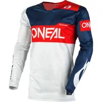 O'Neal Airwear Freez Gris/Bleu/Rouge Maillot MX Gris/Bleu/Rouge M hommes