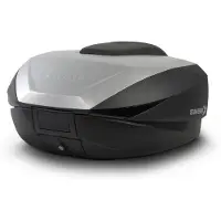 Shad Top Case Sh59X TAILLE RÉGLABLE, NOIR/ALU argent