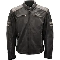 Rusty Stitches Jari Veste de moto en cuir