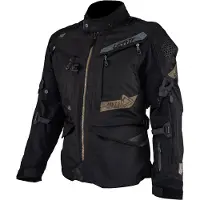 Leatt ADV MultiTour 7.5 Stealth Noir Gris Veste Textile Imperméable Taille S