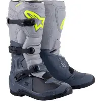 Alpinestars Bottes Tech 3 Dark Gray Light Gray Black