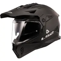 LS2 MX702 Pioneer II Mat Noir Casque Adventure Taille XS
