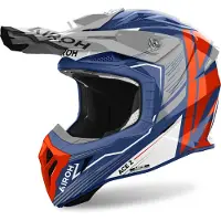 Airoh Aviator Ace 2 Engine Cerulean Brillant Casque Cross Taille S