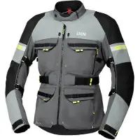 IXS Tour Adventure-GTX Veste Gris foncé/Gris clair L unisex