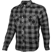 GMS-Moto Jaguar, chemise/veste textile ,Noir/Gris ,3XL