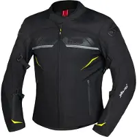 IXS Black Panther-ST Textile Motorcycle Jacket Taille Short 3XL
