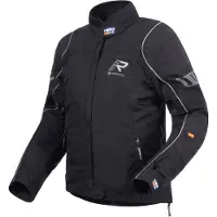 Rukka Traverina Veste Textile Femme Noir/Argenté 44 femmes