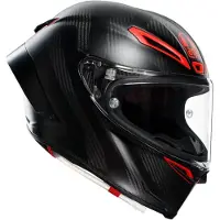 AGV Pista GP RR MPLK Intrepido Mat Carbon Noir Rouge Casque Intégral Taille XL