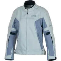 GMS Vega Femme Veste Textile Grise Imperméable Taille XS