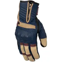 Rusty Stitches Simon Retro Gants de moto