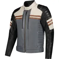 Rusty Stitches Steve Lederjacke S Mann S
