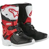 Alpinestars Bottes Tech 3S Enfant White Black Bright Red