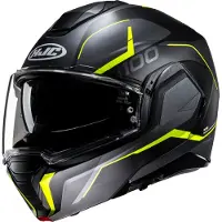 HJC I100 Lorix MC3HSF Mat/Noir/Anthracite/Jaune S unisex