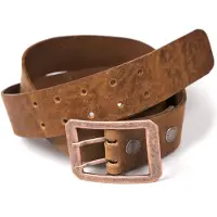 Helstons Double D Belt Marron 95 cm