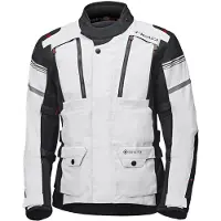 Held Omberg Top Gris Clair Noir Blouson Textile Taille 4XL
