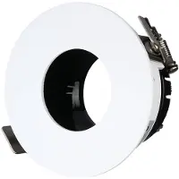V-TAC Lampe murale d'extérieur - Fixations murales haut-bas - Support GU10 - IP44 - Noir mat