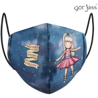 Safta Masque hygiénique réutilisable en tissu Gorjuss Pour Enfants Bleu