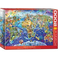 Eurographics Puzzle Crazy World - 2000 pièces
