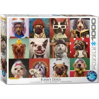 Eurographics Puzzle Chiens rigolos 1000 pièces