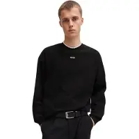 HUGO T-Shirt 'Dapaso' noir / blanc