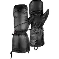 Mammut - Moufles isolants en PrimaLoft&reg; - Arctic Mitten Black en Cuir - Taille 11 - Noir