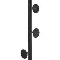 Beliani Porte-manteau noir NOTUS