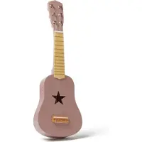 Kids Concept Jouet en bois Guitare, 3 ans et +, Lilas,