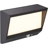 Searchlight Applique Solar conception noire