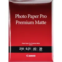 Canon PM-101 Premium Matte paper A3 (20 vel) - Papier photo