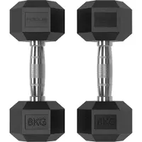 Focus fitness Haltères Hexa Focus Fitness - set 2 x 8kg