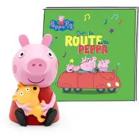 Tonies Figurine Sur La Route Avec Peppa Pig pour Conteuse Toniebox Collection Se divertir