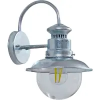 LINDBY Luminaires d'extérieur , Celinor, dimmable, Métallique, Terrasse, Métal, Industriel